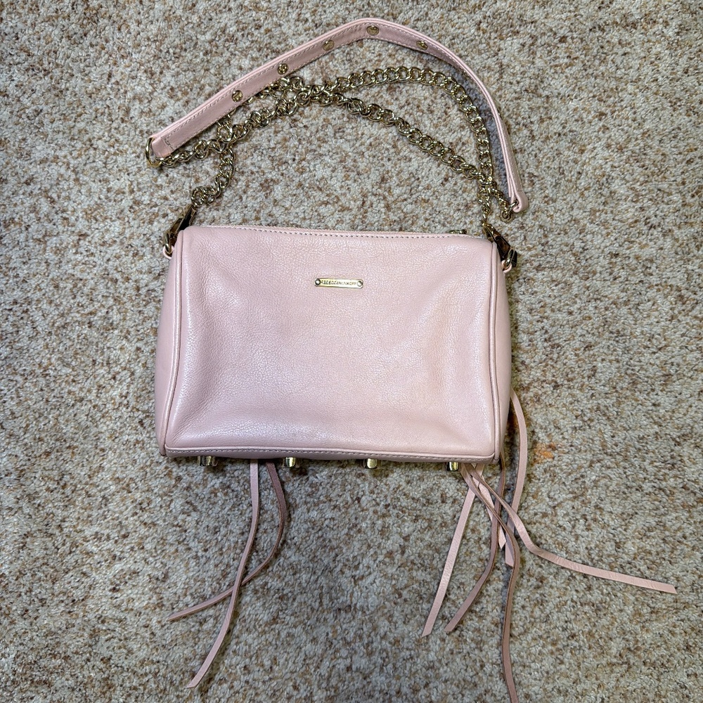 Rebecca Minkoff Mac Cross Body Handbag, pink